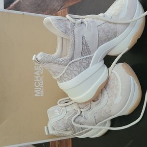 Michael Kors Olympia Trainer Glitter